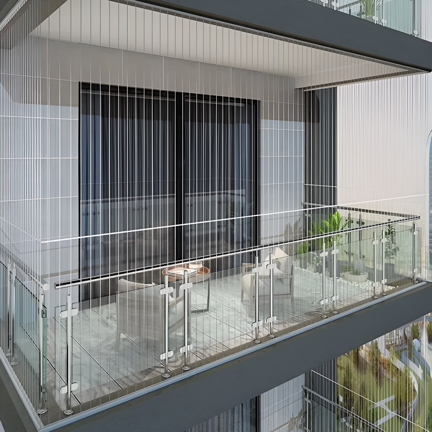 Balcony Safety Grill